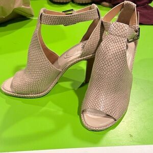Vince Camuto Snakeskin Pattern Heels